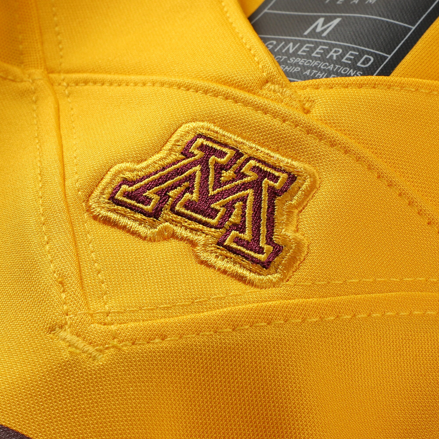 Nike #1 Gold Minnesota Golden Gophers Game Football Jersey
