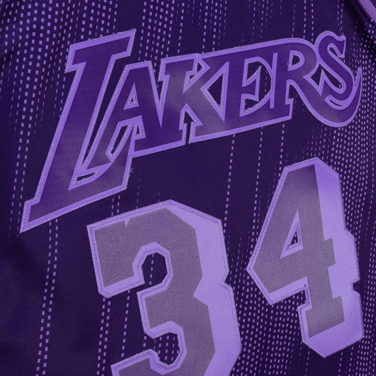 Los Angeles Lakers Mitchell & Ness Shaquille O'Neal 1996 Monochrome Swingman Jersey - Purple