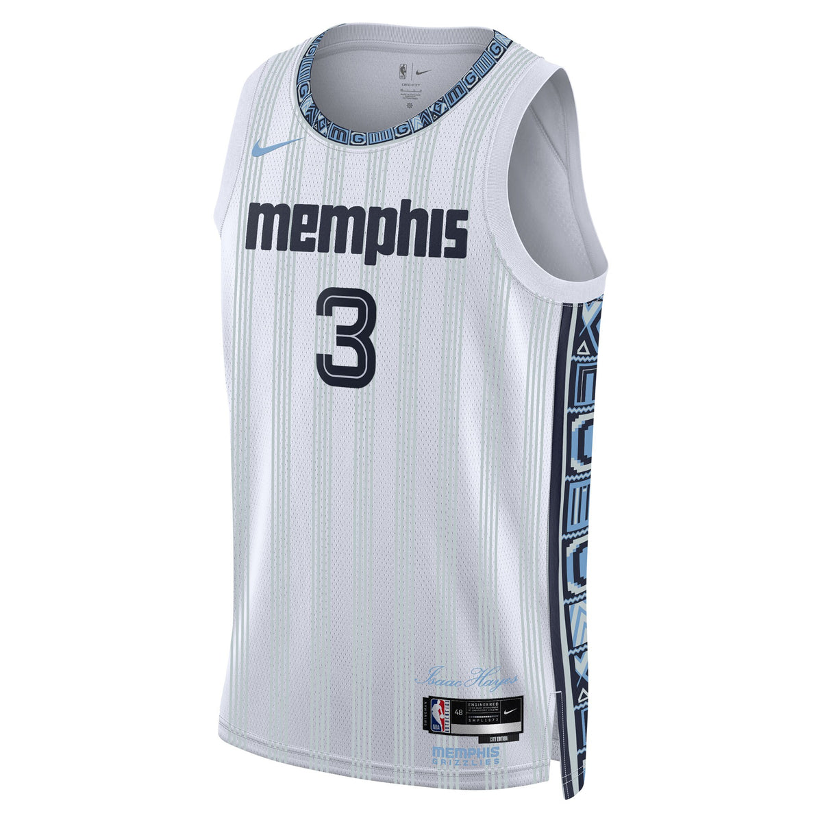 Memphis Grizzlies 2025/26 City Edition Swingman Jersey - Gray - Kentavious Caldwell-Pope -