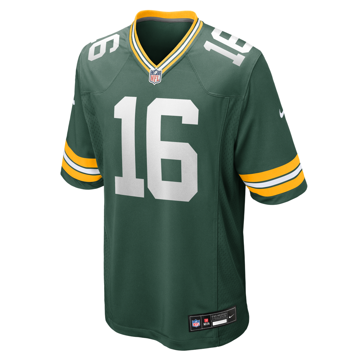 Green Bay Packers Bo Melton Green Team Game Jersey