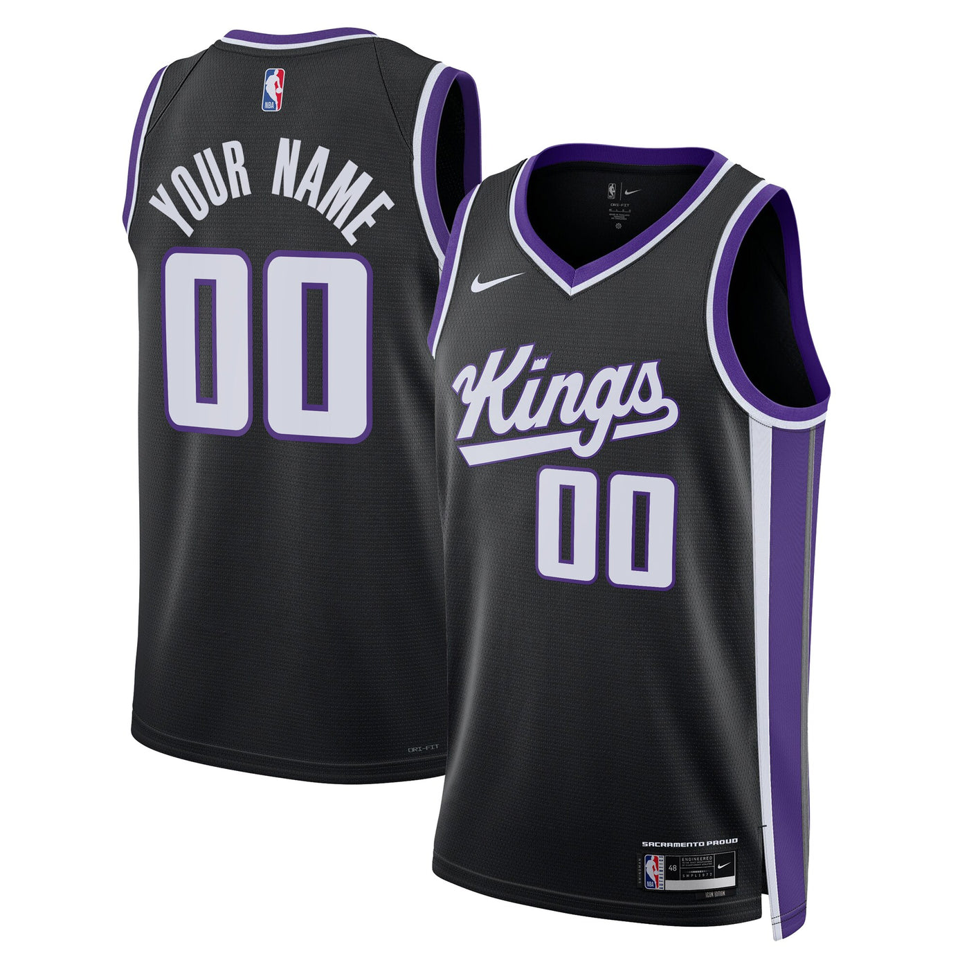 Sacramento Kings Nike Icon Swingman Jersey - Custom