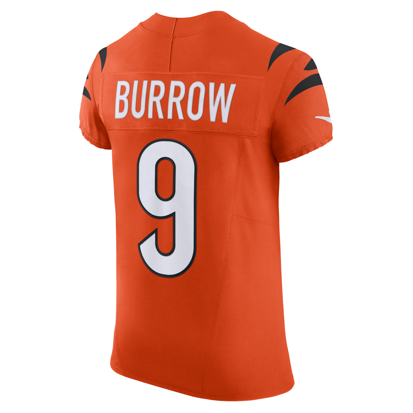 Cincinnati Bengals Joe Burrow Nike Orange Team Vapor F.U.S.E. Elite Jersey