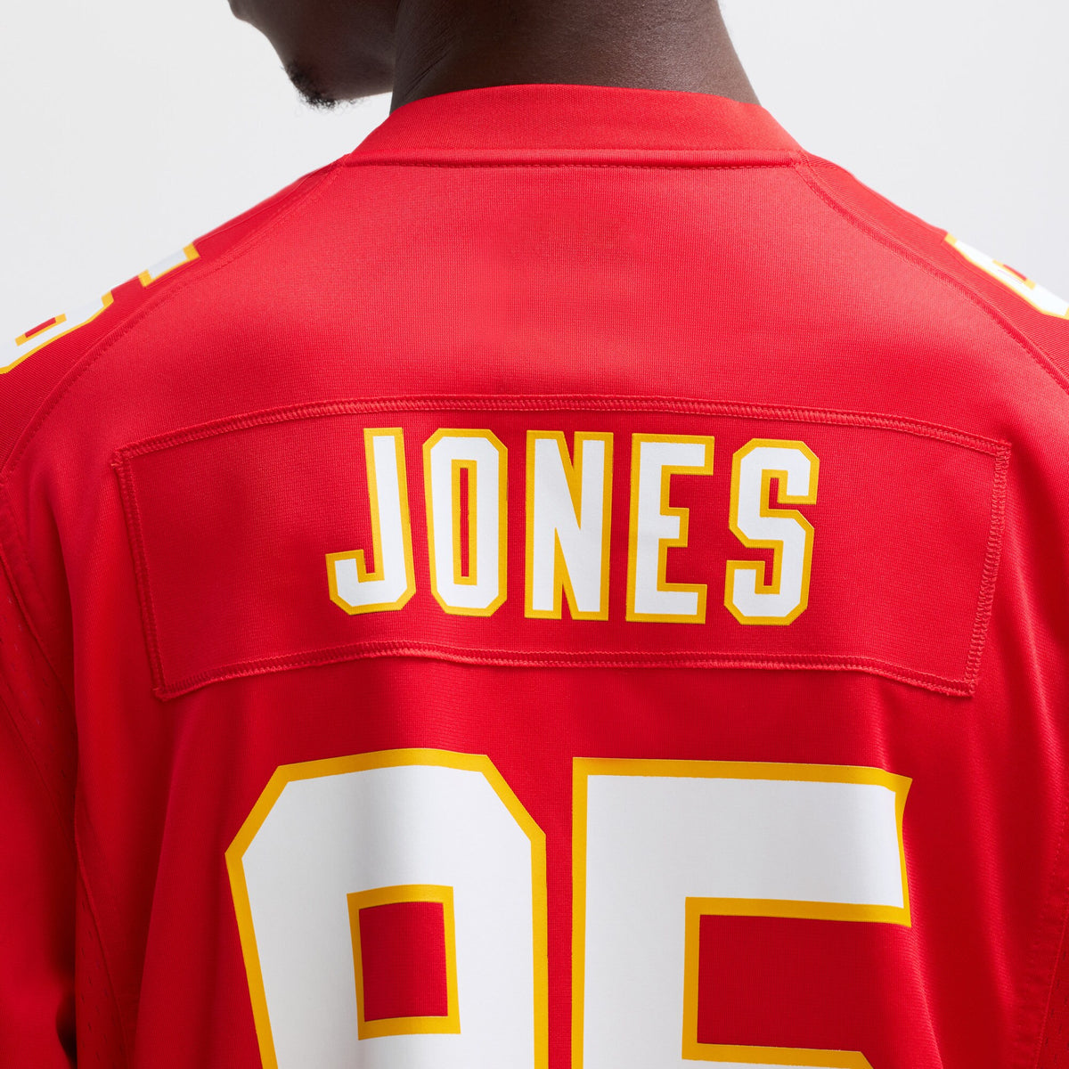Kansas City Chiefs Chris Jones Red Game Jersey