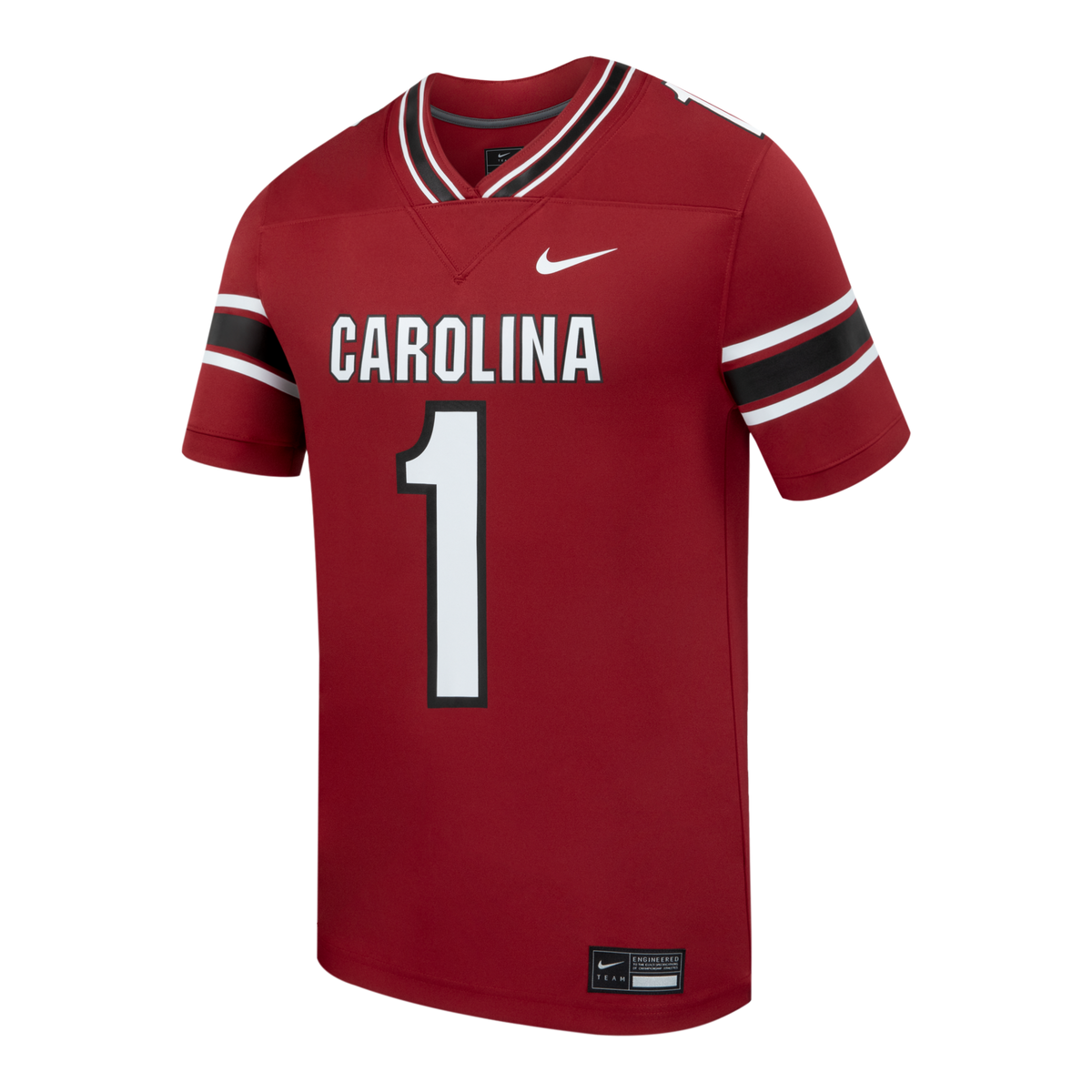 #1 South Carolina Gamecocks Home Replica Football Jersey - Garnet