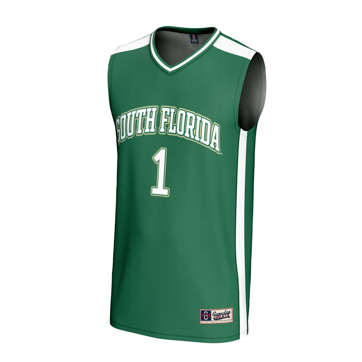 #1 South Florida Bulls GameDay Greats Lightweight Collegiate Basketball Fashion Jersey - Green