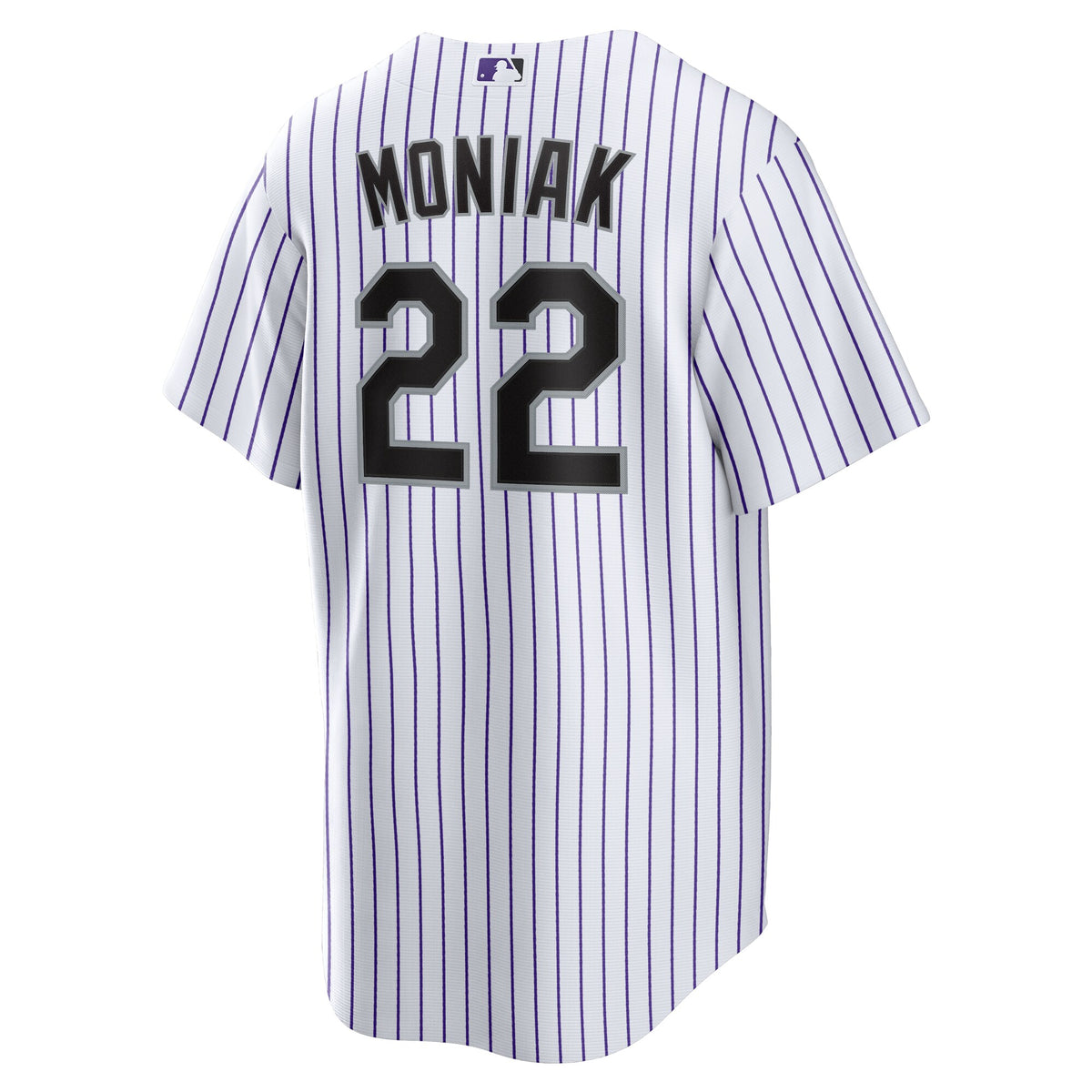 Colorado Rockies Mickey Moniak White Home Replica Jersey