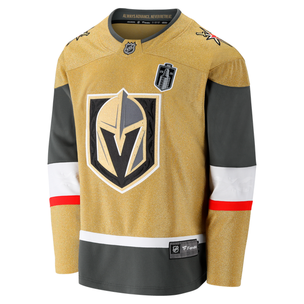 Vegas Golden Knights Fanatics Gold 2026 Stanley Cup Final Breakaway Jersey