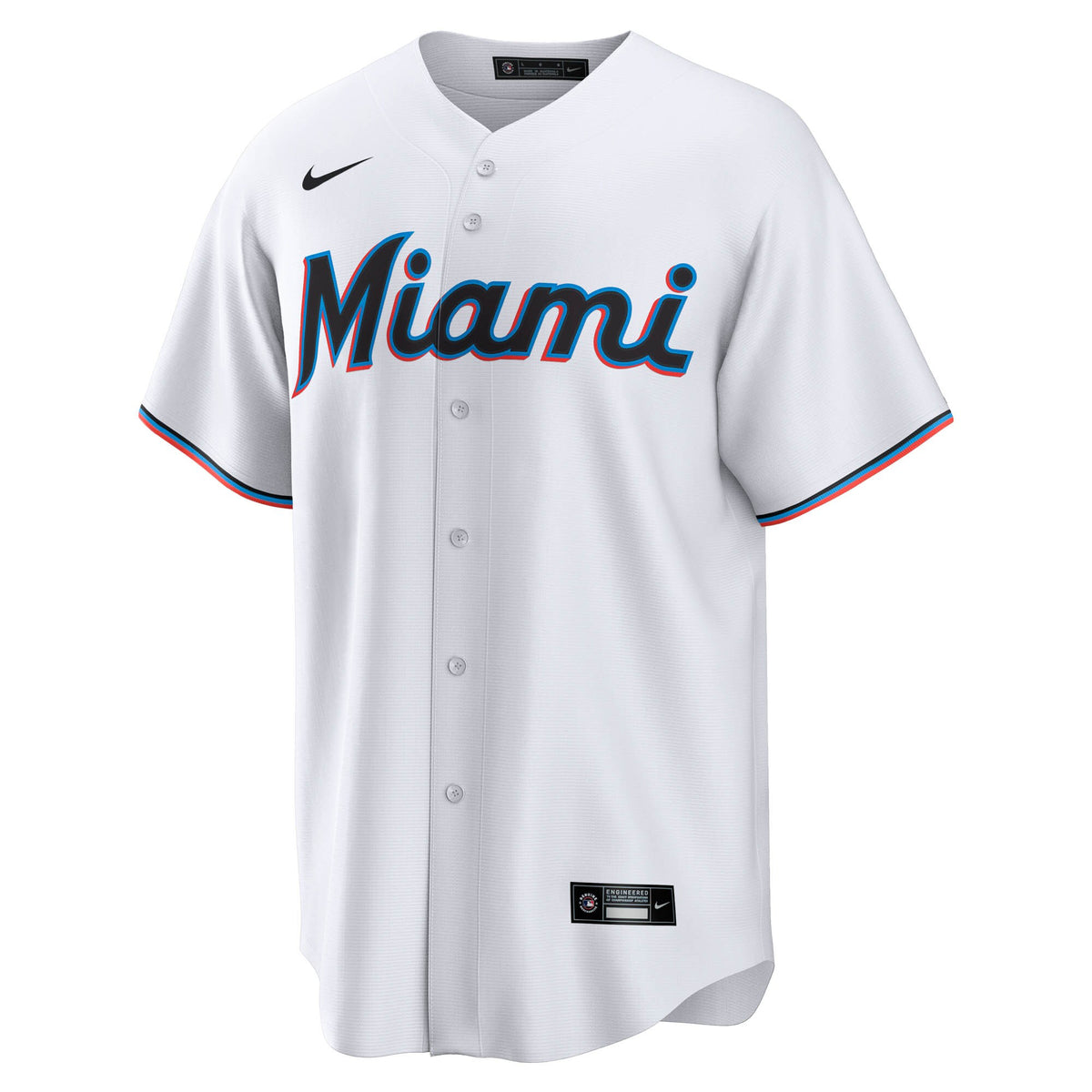 Miami Marlins Graham Pauley White Home Replica Jersey