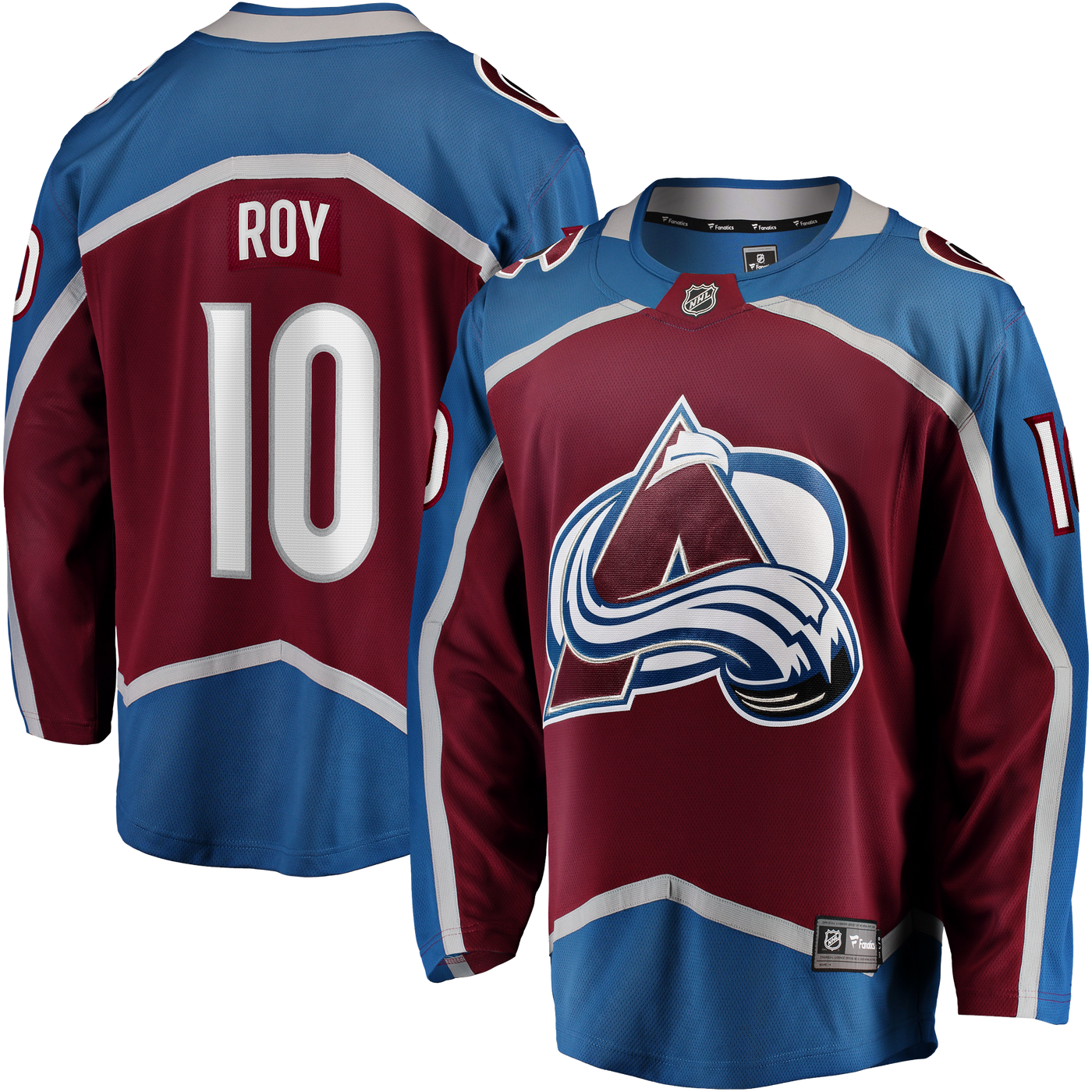 Colorado Avalanche Nicolas Roy Fanatics Burgundy Home Breakaway Jersey