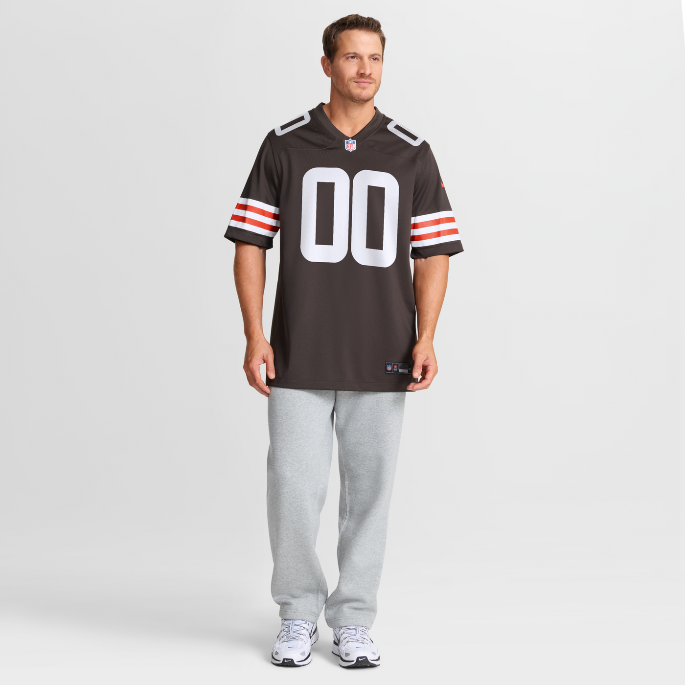 Nike Cleveland Browns Brown Custom Game Jersey