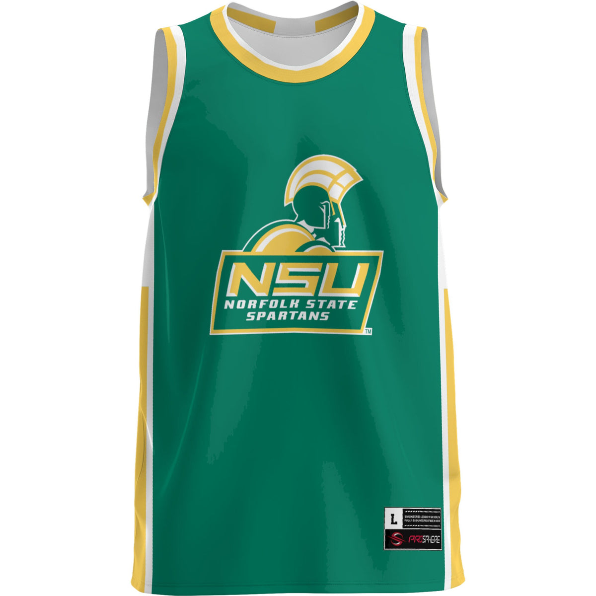Norfolk State Spartans GameDay Greats Lightweight Basketball Jersey - Green