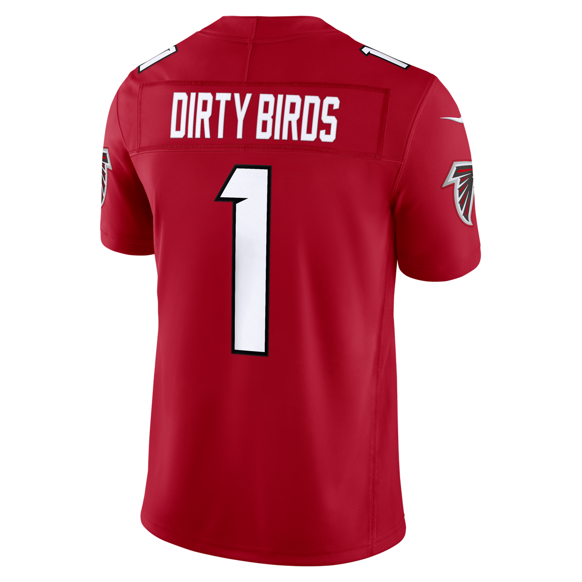 Atlanta Falcons Dirty Birds Red Team Vapor F.U.S.E. Stitched Limited Jersey
