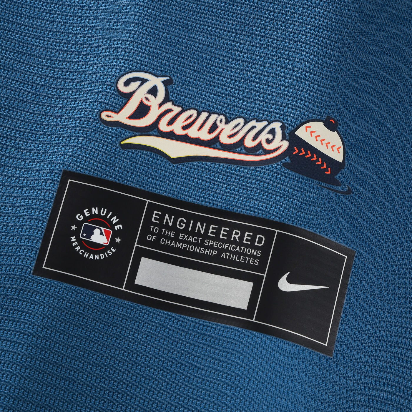 Milwaukee Brewers Nike Mineral Blue 2026 City Connect Stadium Jersey