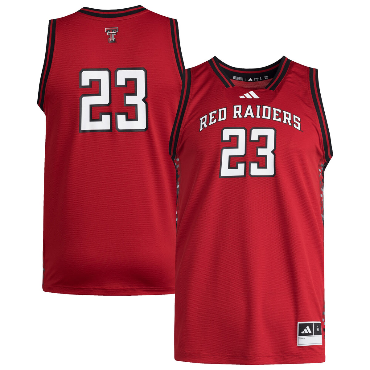 #23 Texas Tech Red Raiders Replica Swingman Jersey - Red