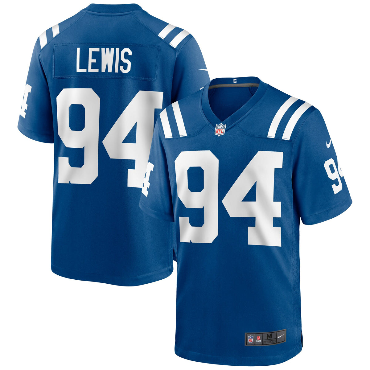 Indianapolis Colts Tyquan Lewis Royal Game Jersey