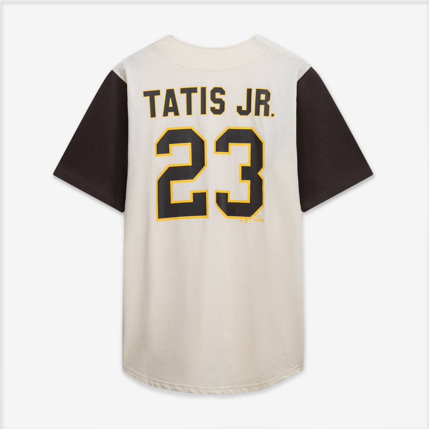 San Diego Padres Profile Cream/Brown Big & Tall Two-Color Fashion Jersey