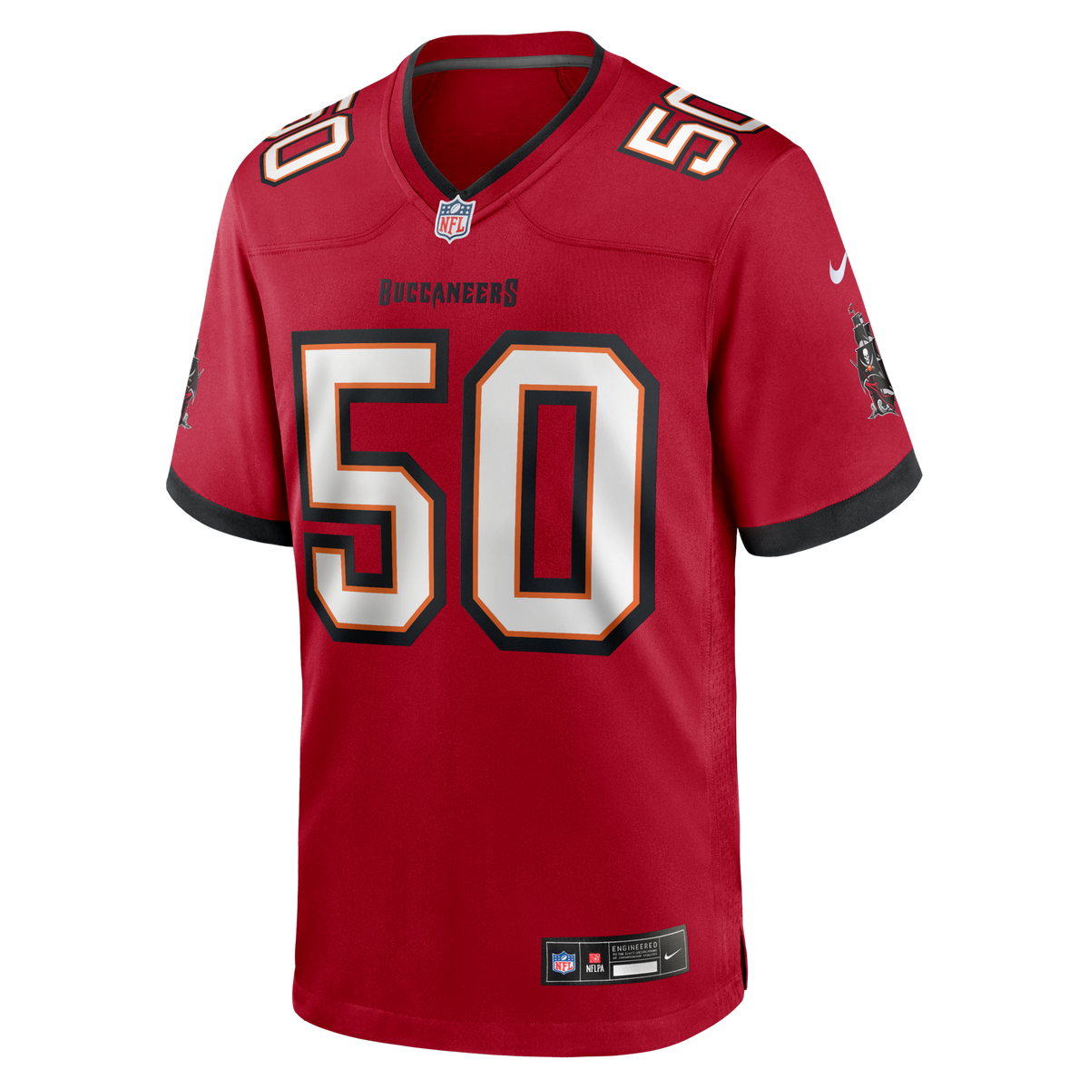 Tampa Bay Buccaneers Vita Vea Red Game Jersey