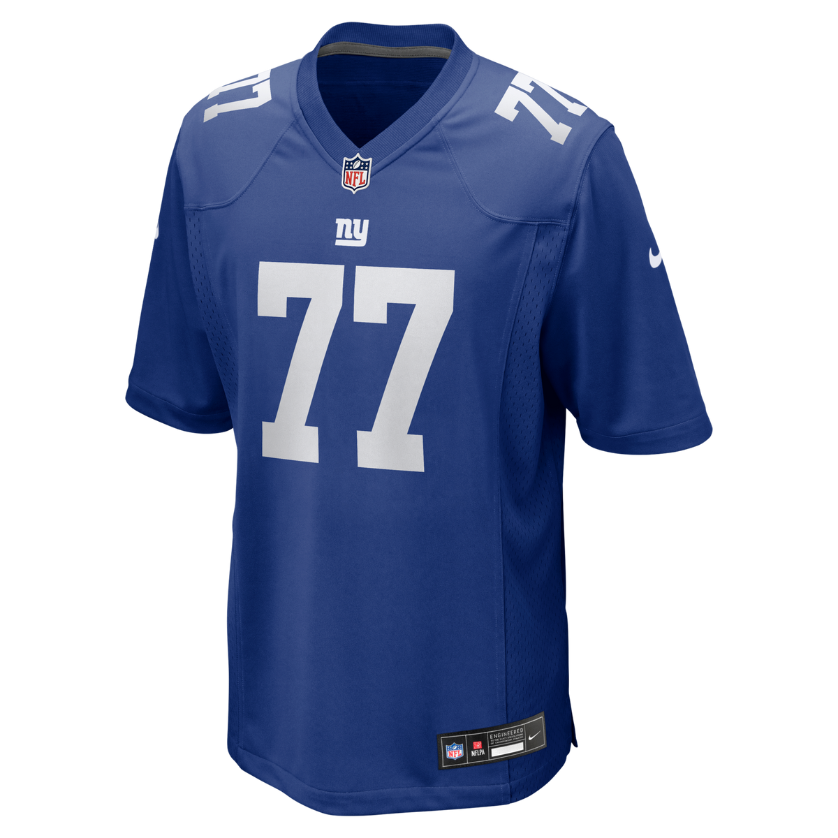 New York Giants Daniel Faalele Royal Team Game Jersey