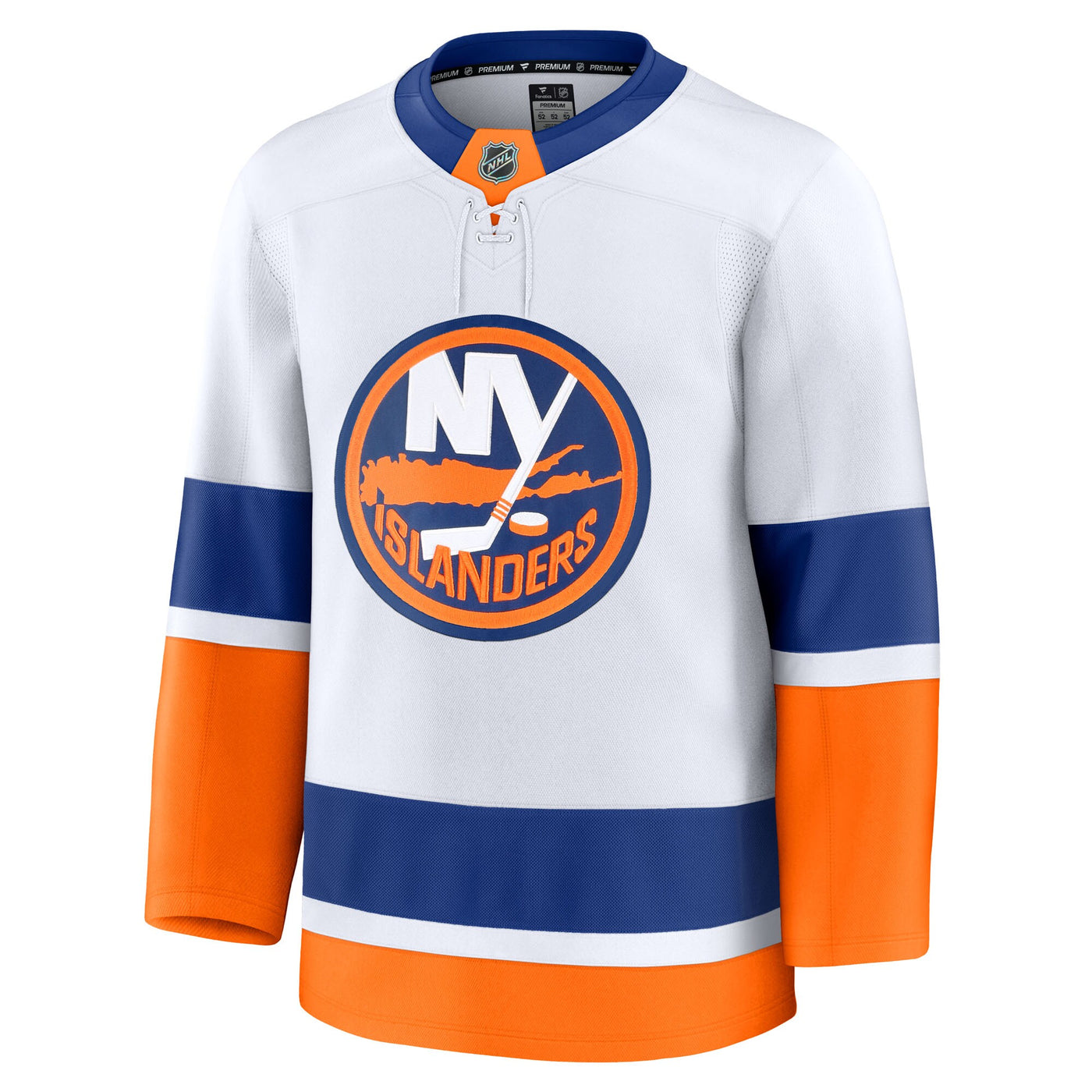 New York Islanders Fanatics White Away Premium Jersey