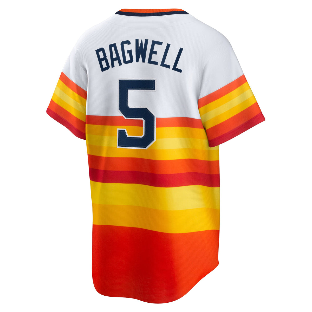 Houston Astros Jeff Bagwell White Home Cooperstown Collection Player Jersey