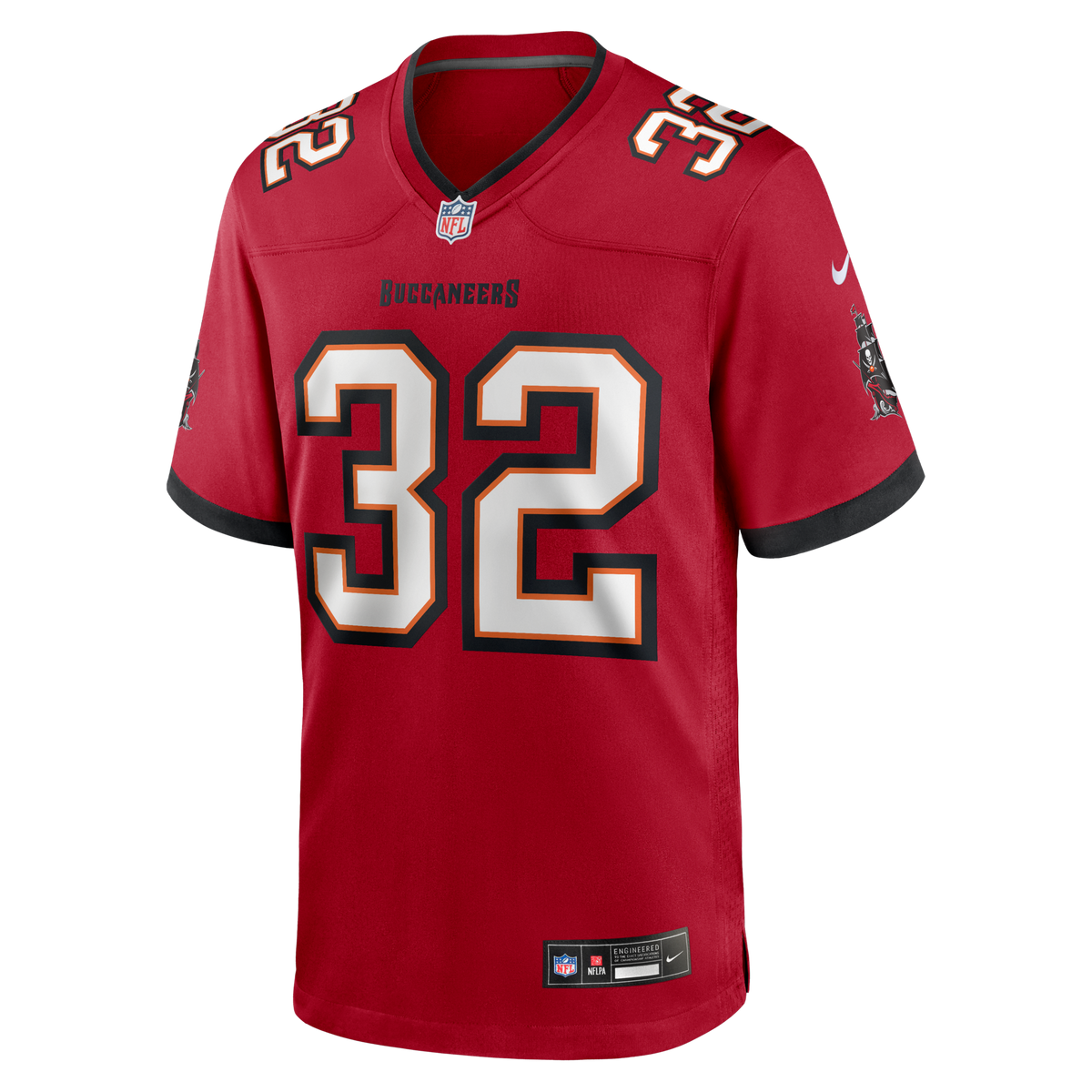 Tampa Bay Buccaneers Josh Hayes Red Game Jersey