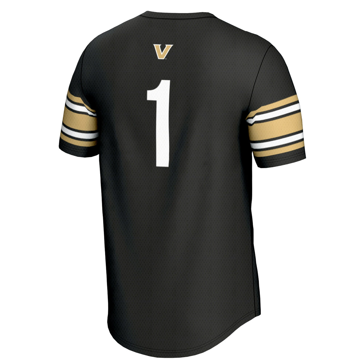 #1 Vanderbilt Commodores GameDay Greats Lightweight Lacrosse Jersey - Black