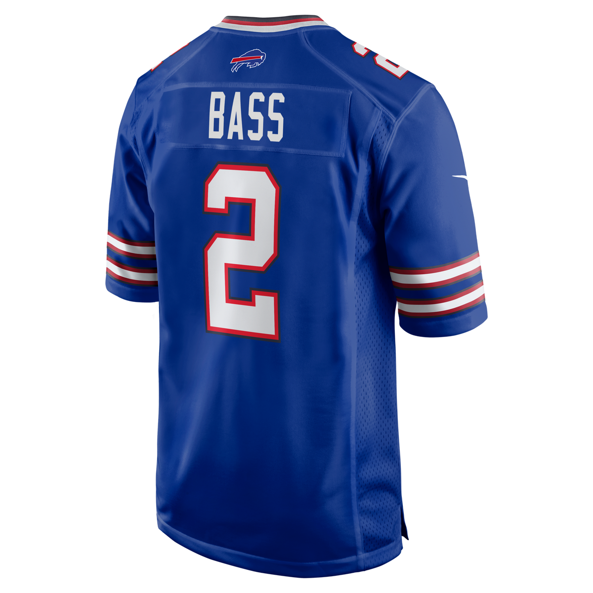 Buffalo Bills Tyler Bass Royal Game Player Jersey