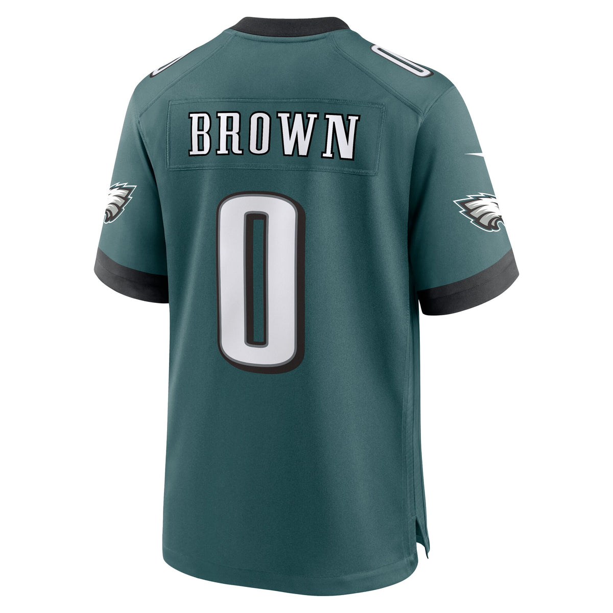 Philadelphia Eagles Marquise Brown Midnight Green Team Game Jersey