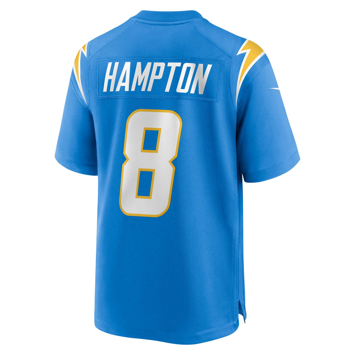 Los Angeles Chargers Omarion Hampton Powder Blue Game Player Jersey
