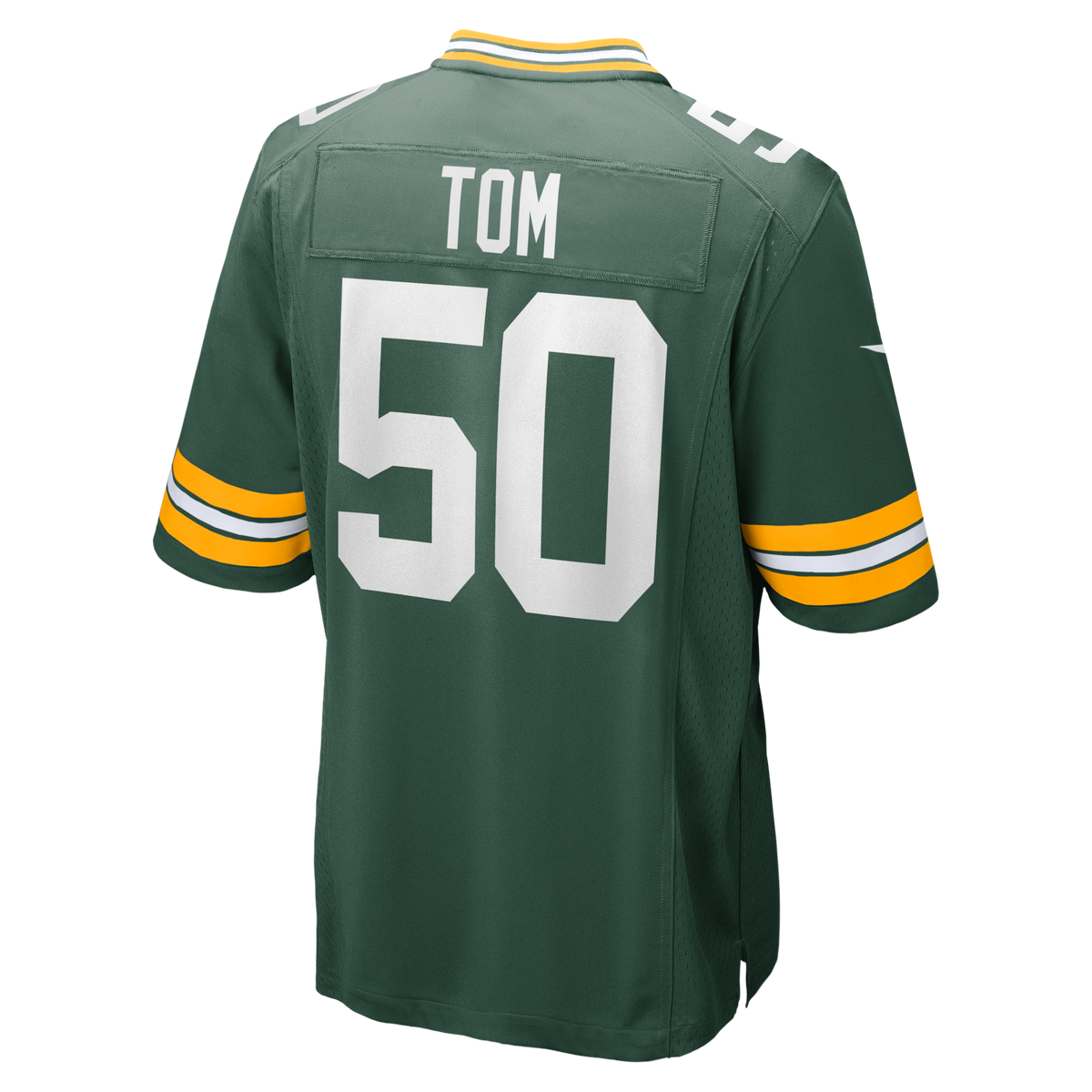 Green Bay Packers Zach Tom Green Game Player Jersey