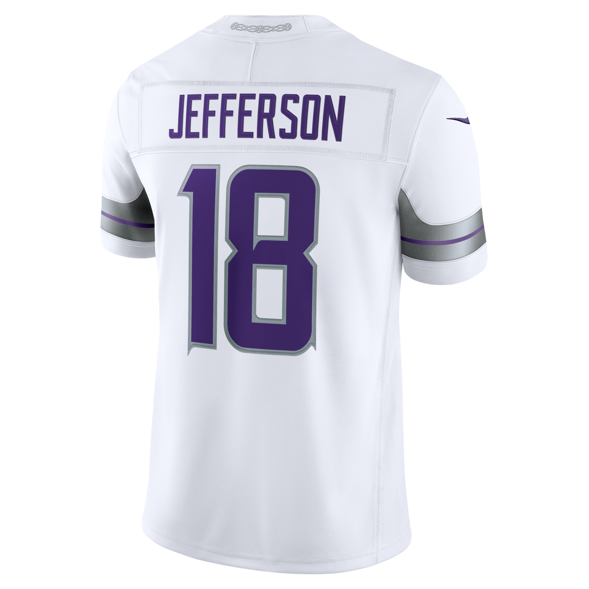Minnesota Vikings Justin Jefferson White Alternate Vapor F.U.S.E. Stitched Limited Jersey
