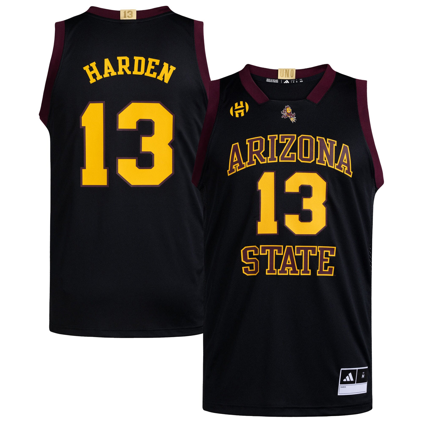 adidas James Harden Black Arizona State Sun Devils Replica Swingman Jersey