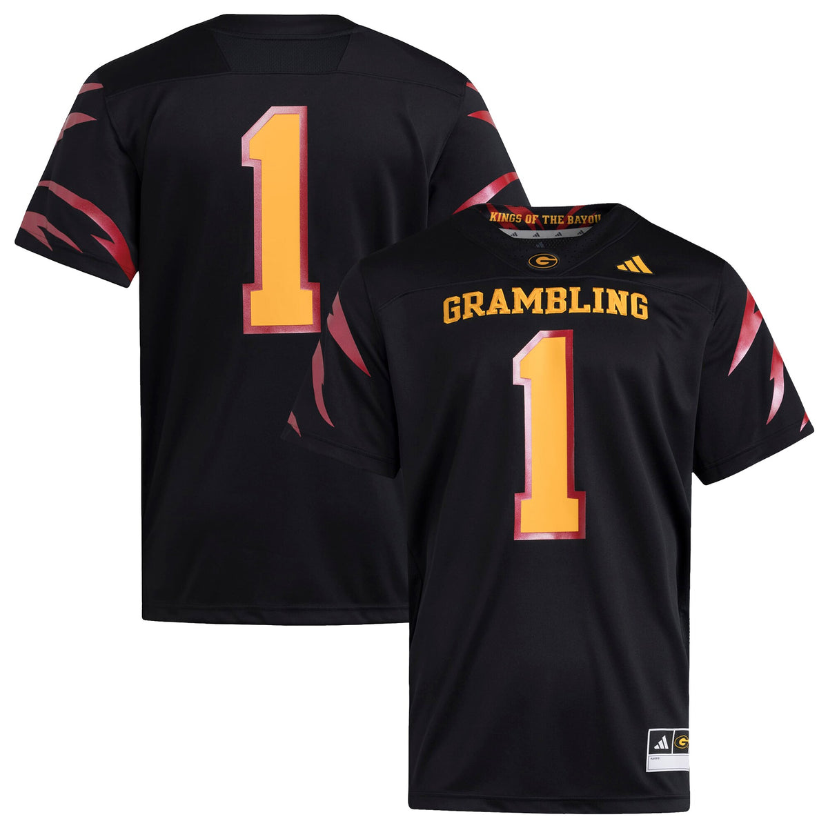 Grambling Tigers Premier Strategy Jersey - Black