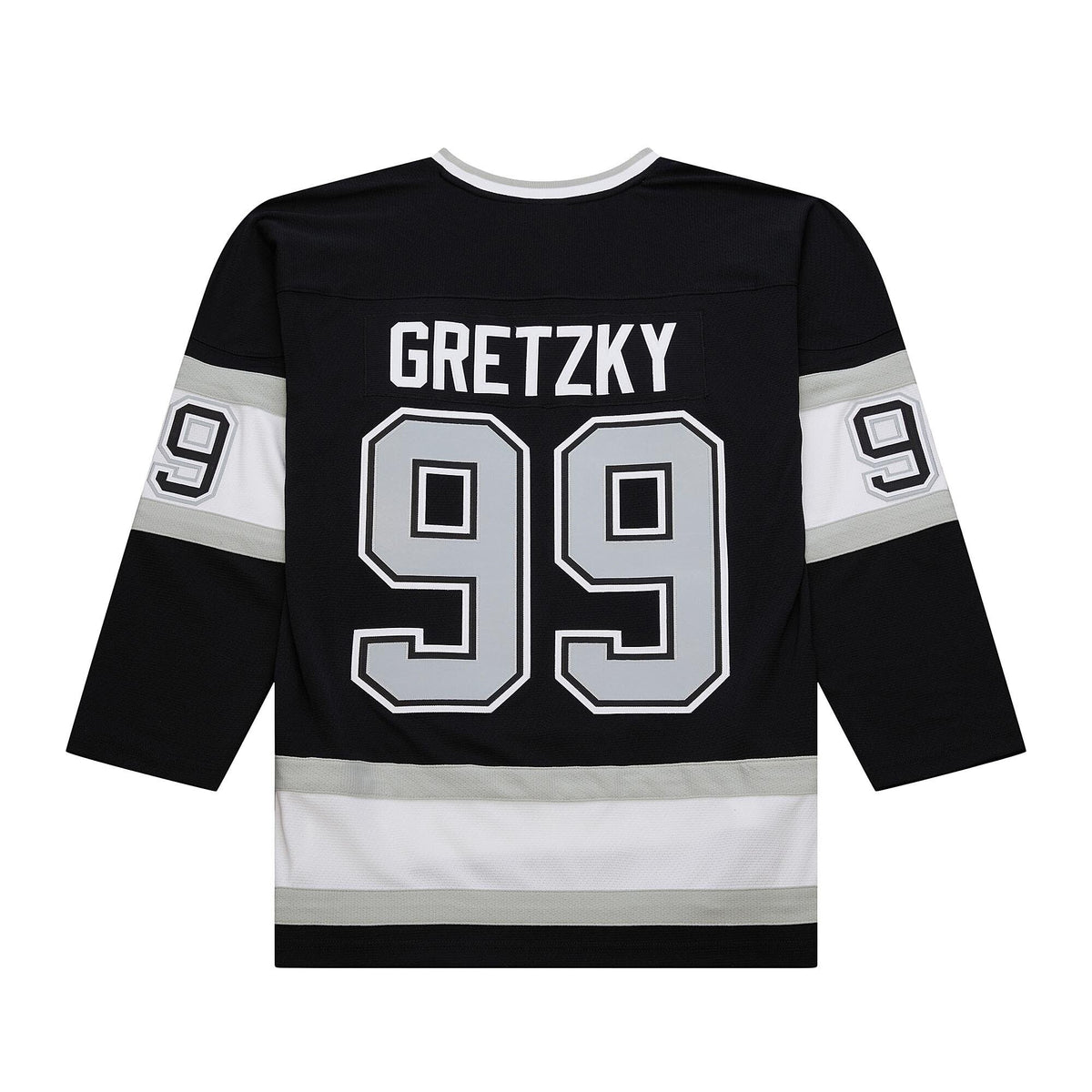Los Angeles Kings Wayne Gretzky Mitchell & Ness Black Big & Tall 1992/93 Blue Line 2.0 Jersey