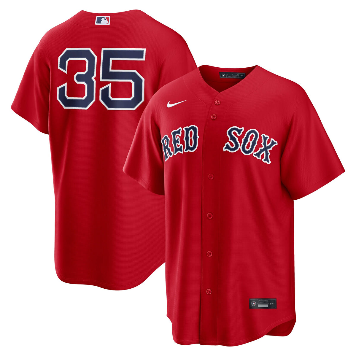 Boston Red Sox Garrett Crochet Red Alternate Replica Jersey