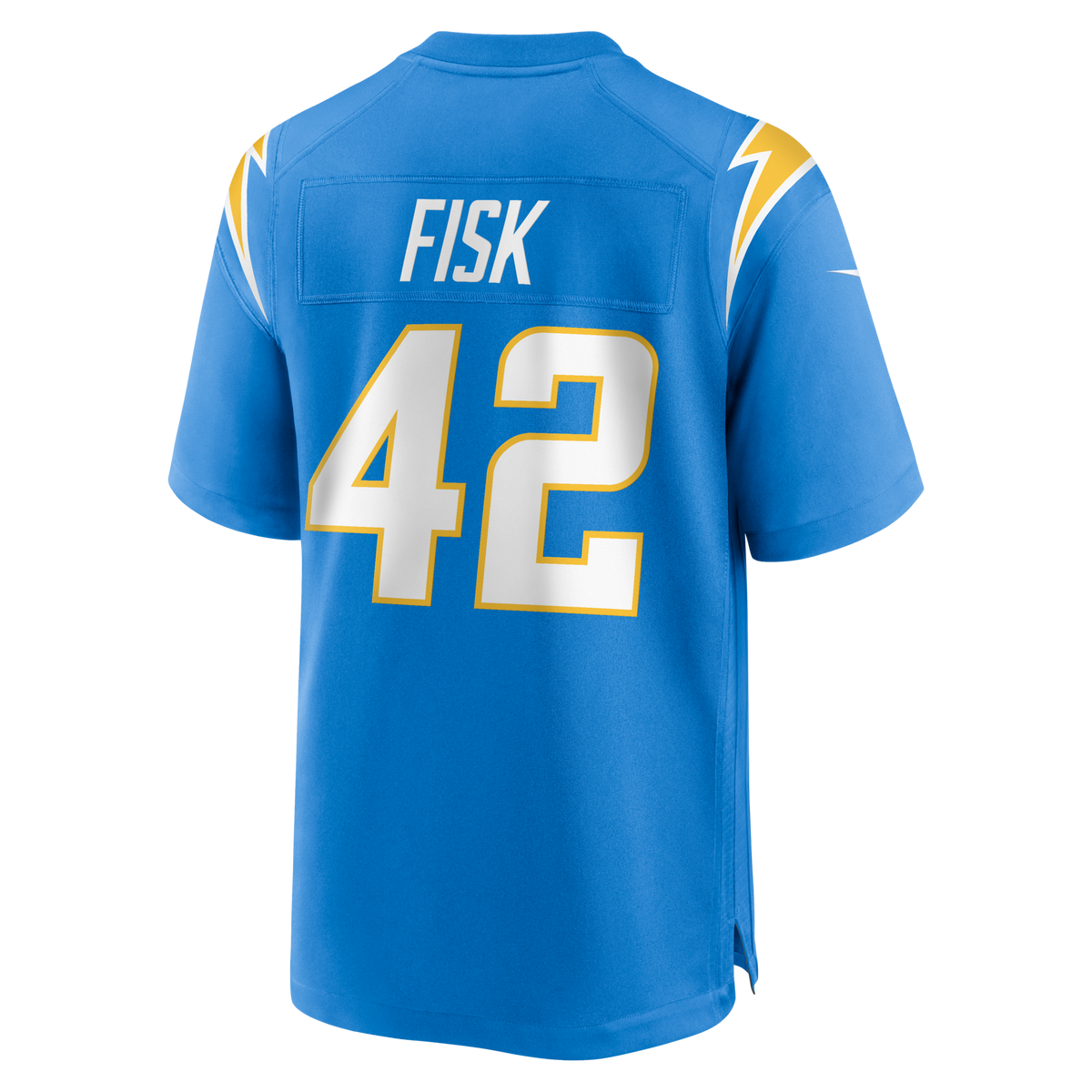 Los Angeles Chargers Tucker Fisk Powder Blue Team Game Jersey