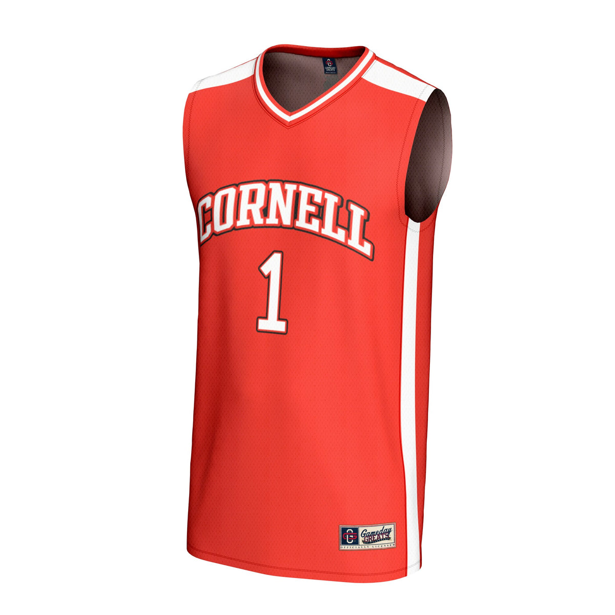 #1 Cornell Big Red GameDay Greats Lightweight Collegiate Basketball Fashion Jersey - Red