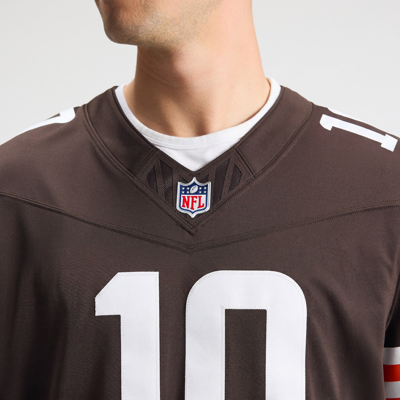 Cleveland Browns Quinshon Judkins Nike Brown Team Vapor F.U.S.E. Stitched Limited Jersey