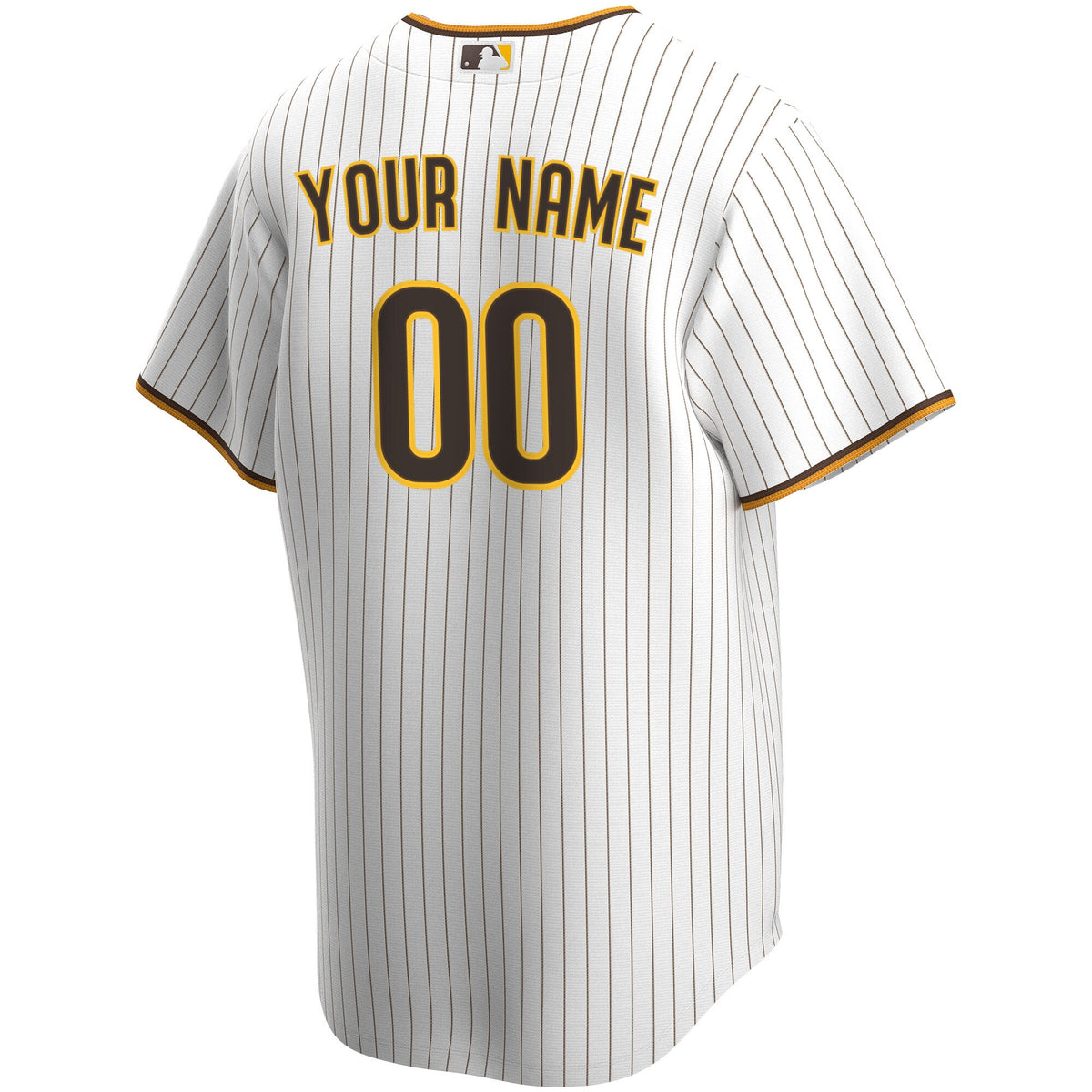 San Diego Padres White Home Replica Custom Jersey