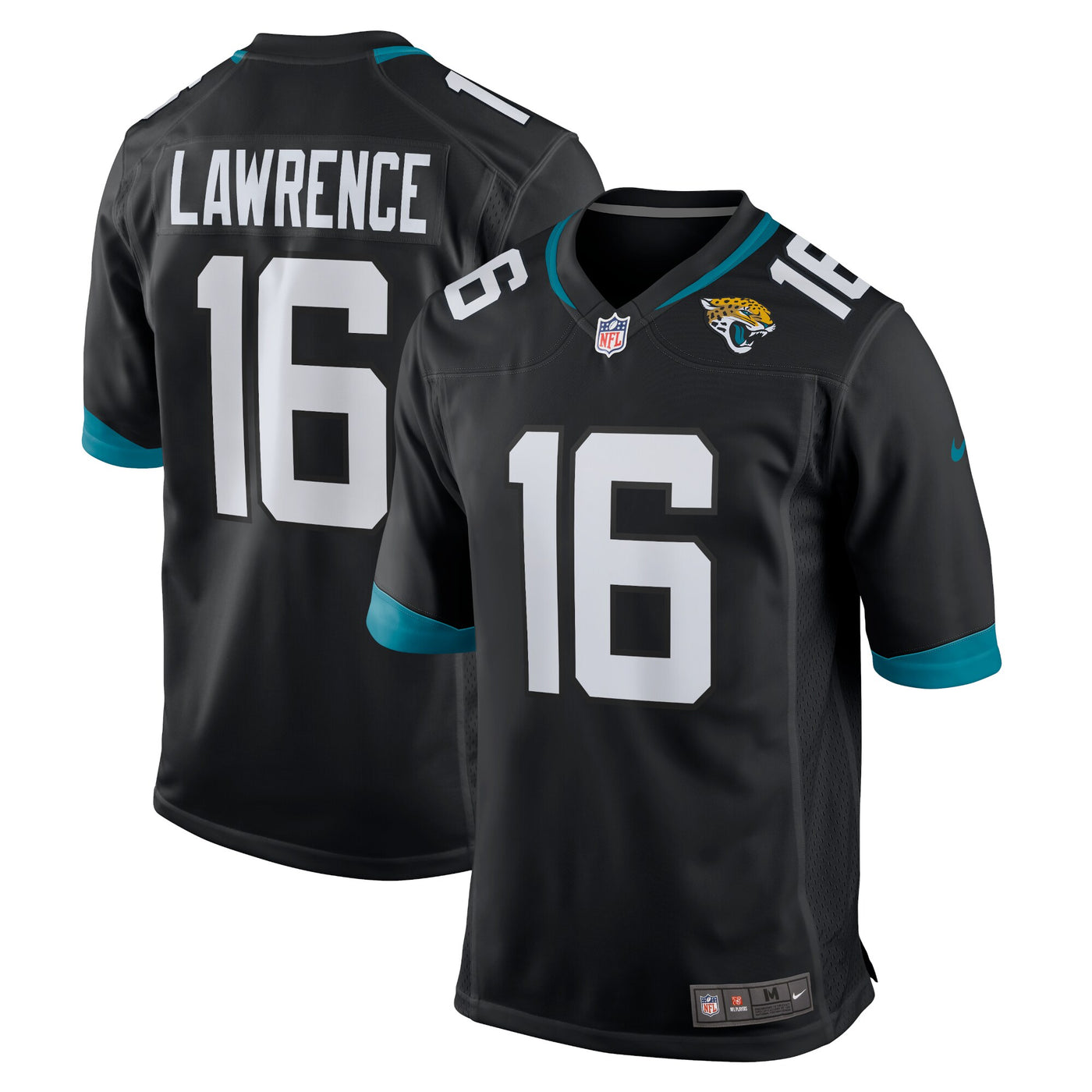 Jacksonville Jaguars Trevor Lawrence Nike Black Alternate Game Jersey