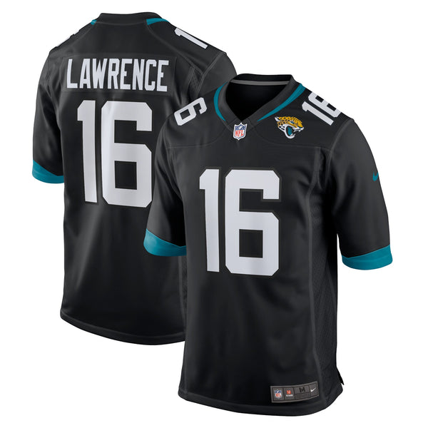 Jacksonville Jaguars Trevor Lawrence Nike Black Alternate Game Jersey