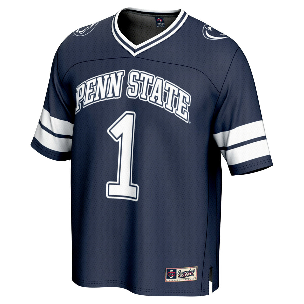#1 Penn State Nittany Lions GameDay Greats Lightweight Collegiate Football Fashion Jersey - Navy