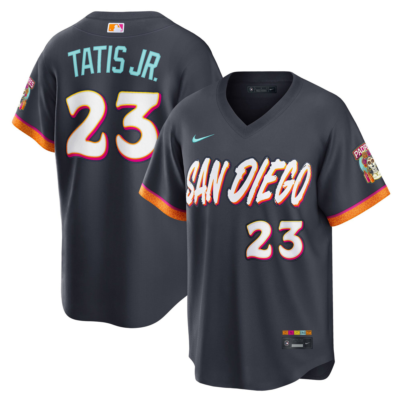 San Diego Padres Fernando Tatis Jr. Nike Obsidian 2026 City Connect Stadium Jersey