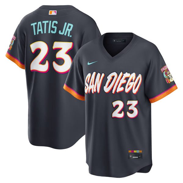 San Diego Padres Fernando Tatis Jr. Nike Obsidian 2026 City Connect Stadium Jersey
