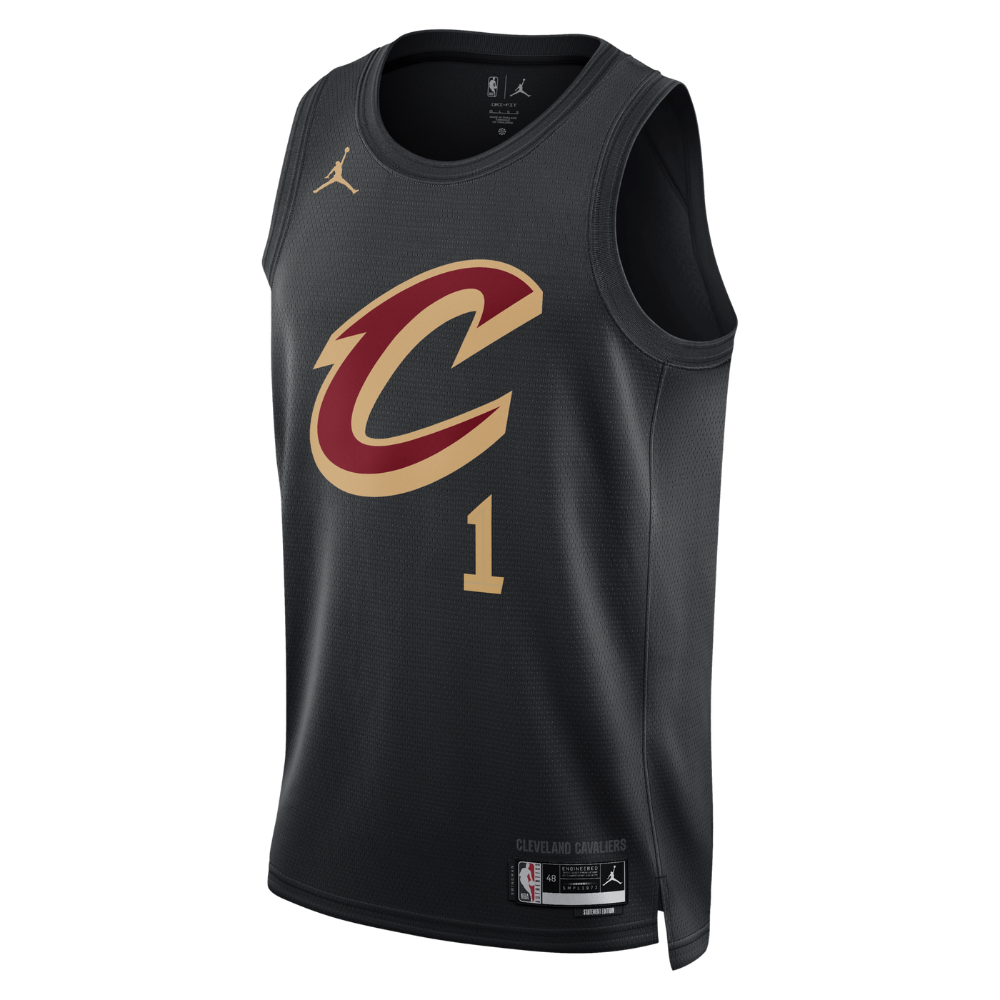 Cleveland Cavaliers Jordan Brand Statement Edition Swingman Jersey - Black - James Harden