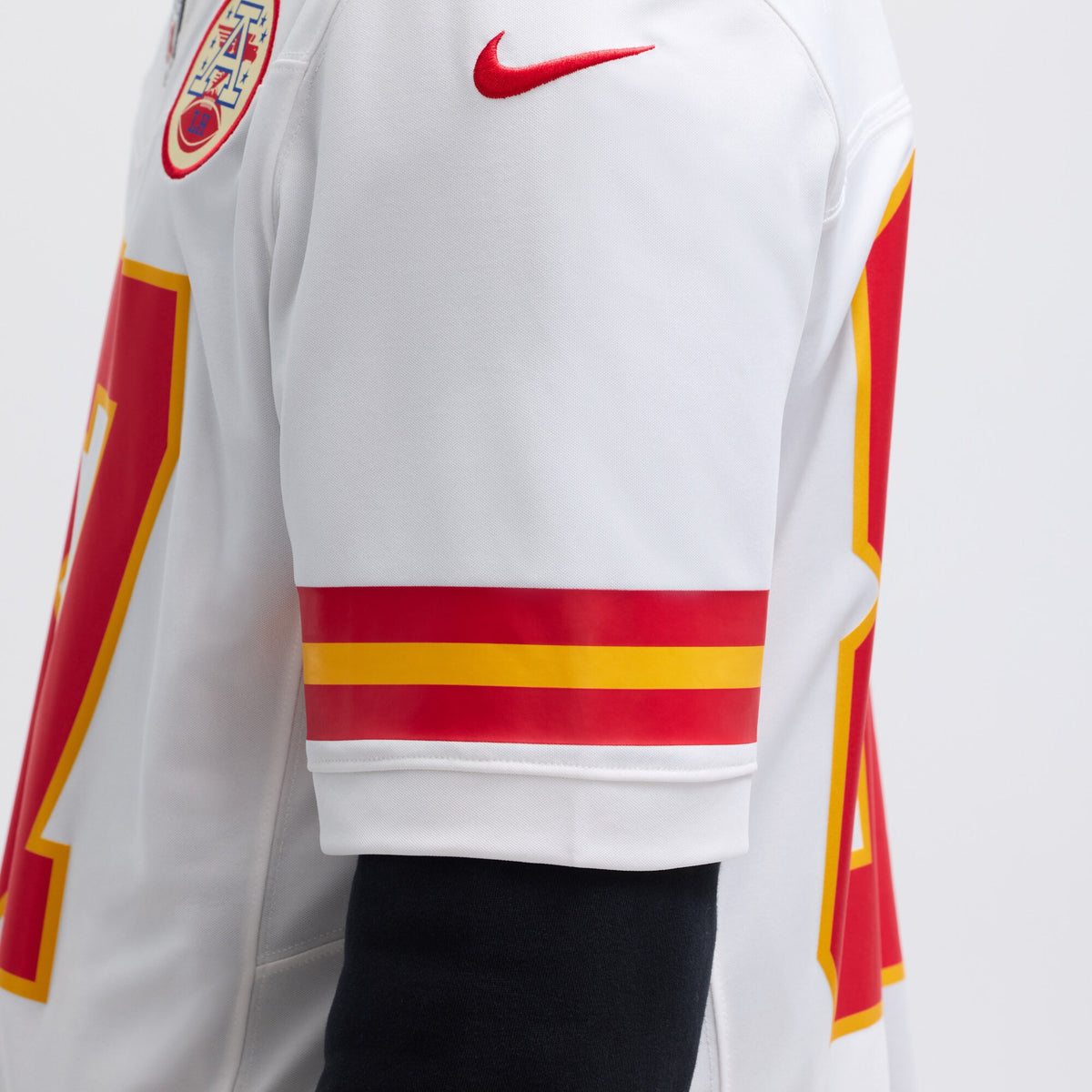 Kansas City Chiefs Travis Kelce White Vapor F.U.S.E. Limited Jersey