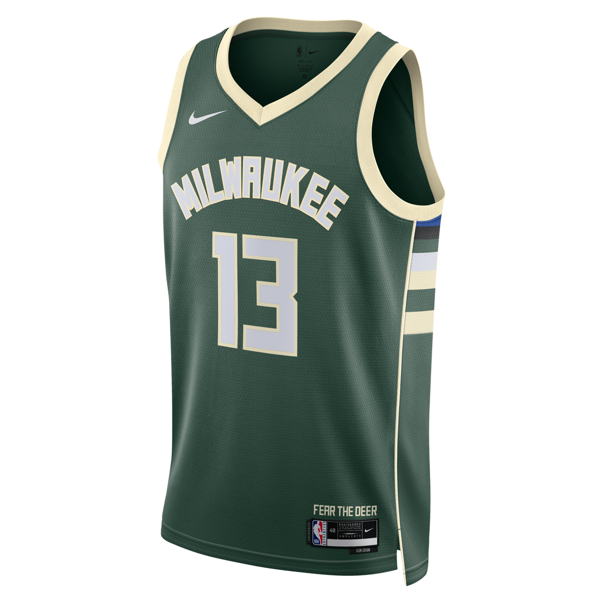 Milwaukee Bucks Icon Edition Swingman Jersey - Hunter Green - Ryan Rollins -