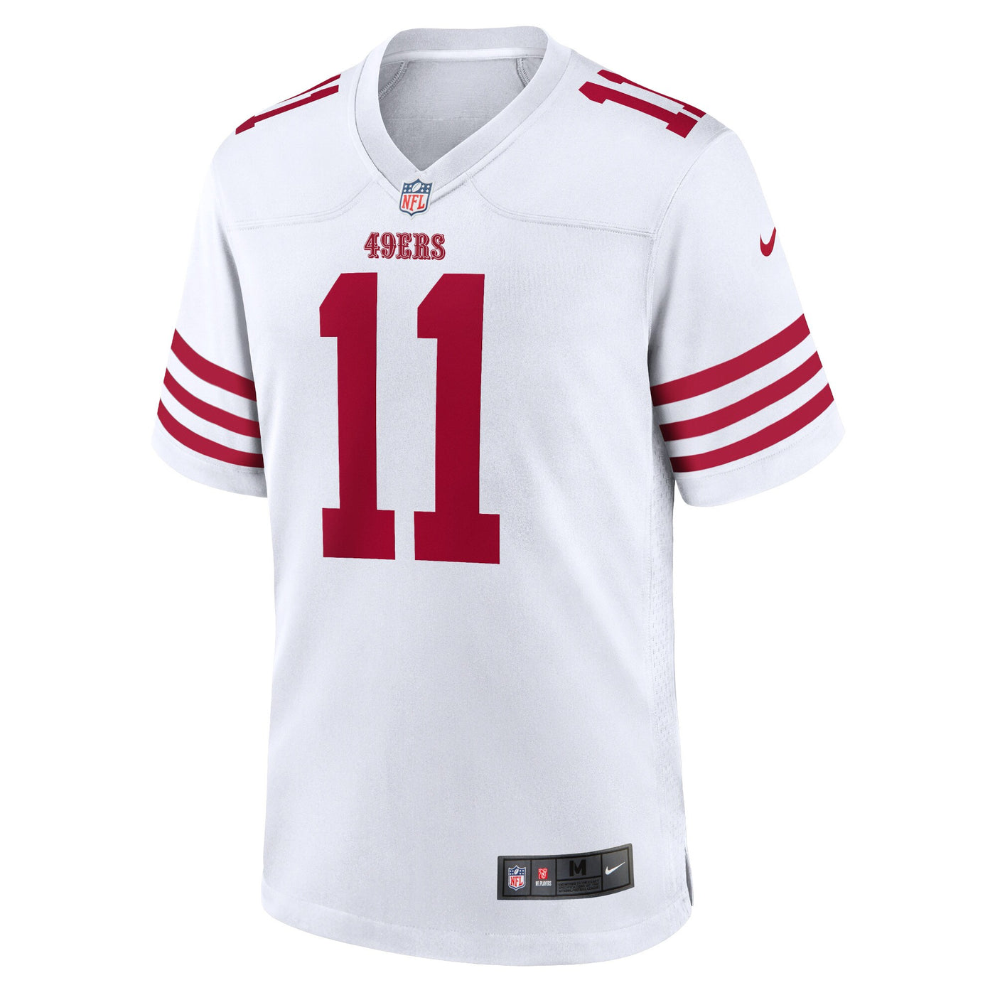 San Francisco 49ers Brandon Aiyuk Nike White Player Game Jersey