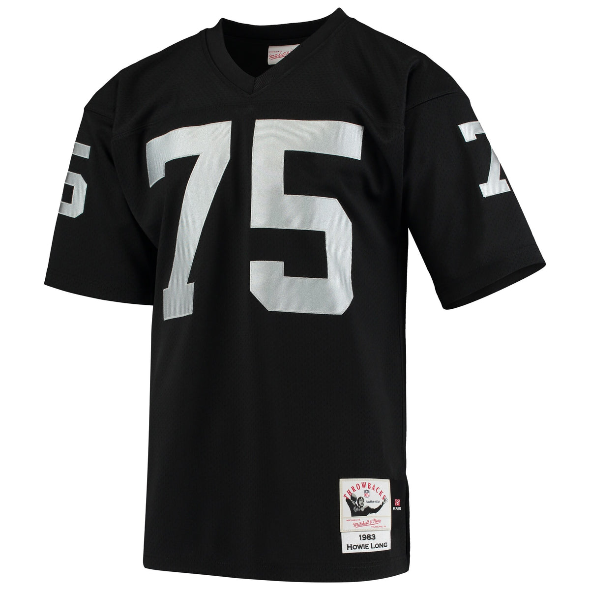 Las Vegas Raiders 1983 Howie Long Mitchell & Ness Black Authentic Throwback Retired Player Jersey