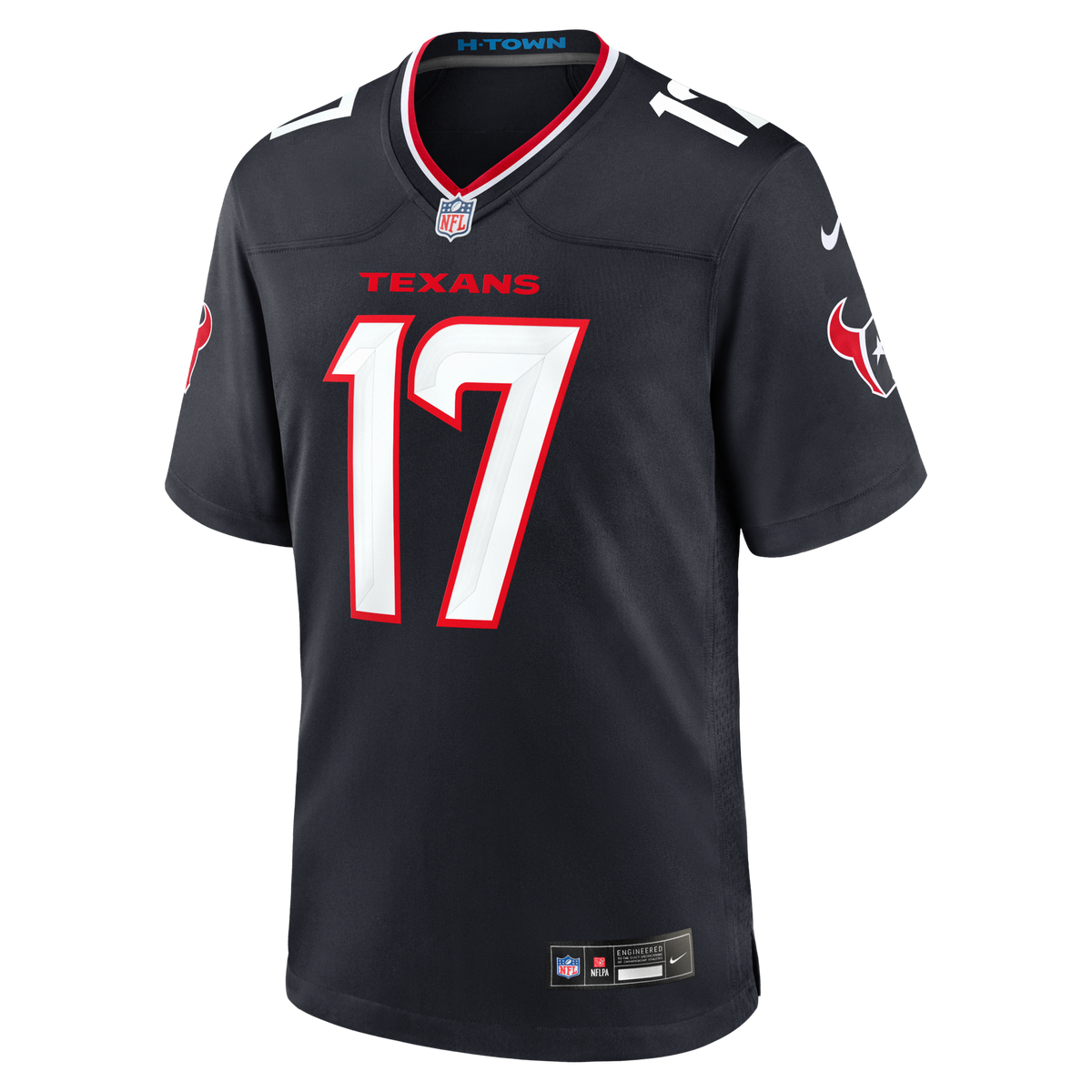 Houston Texans Braxton Berrios Navy Team Game Jersey